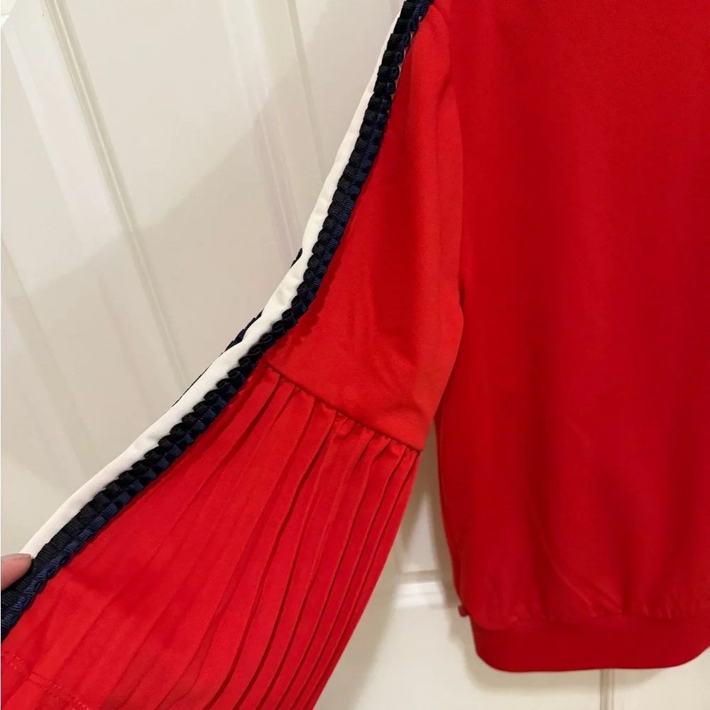 NWT! Scotch & Soda Red Zip-Up Jacket
